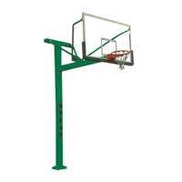 地埋方管寬臂籃球架