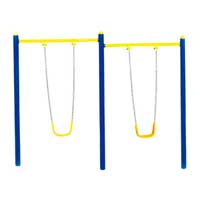 三柱兩位兒童秋千