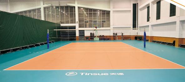 天速地板|排球運動地膠T-70780